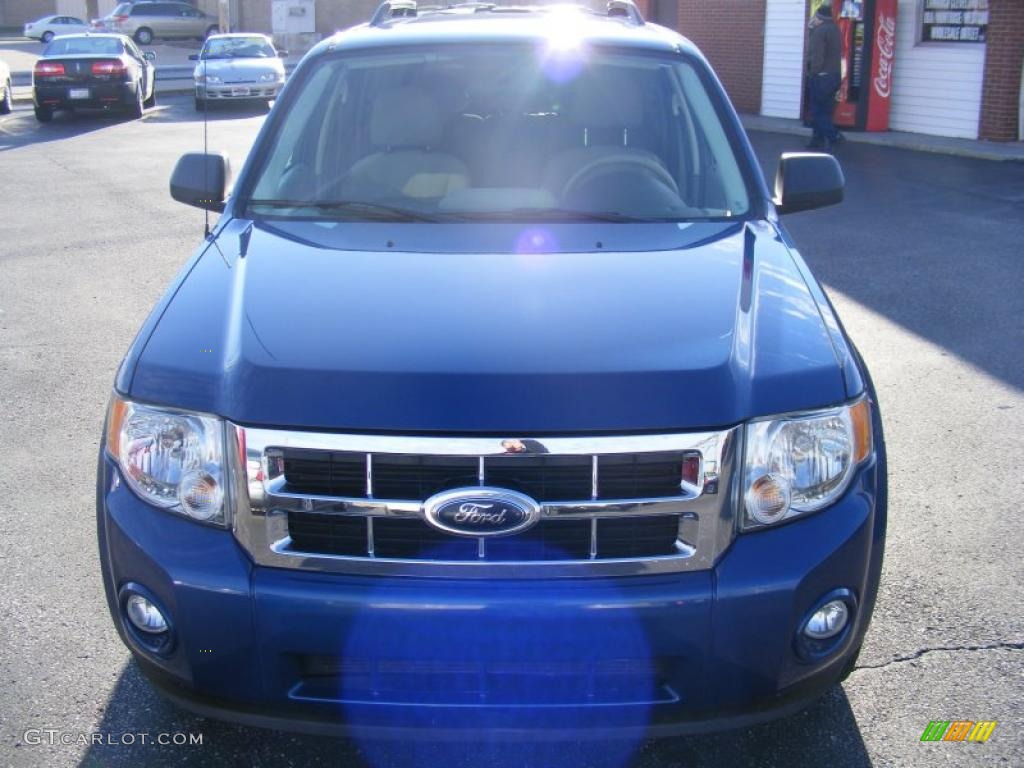 2008 Escape XLT 4WD - Vista Blue Metallic / Stone photo #9