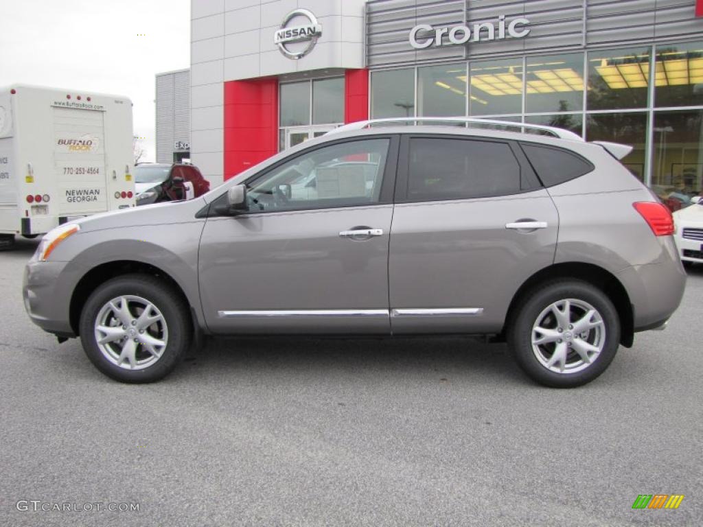 2011 Rogue SV - Platinum Graphite / Gray photo #2