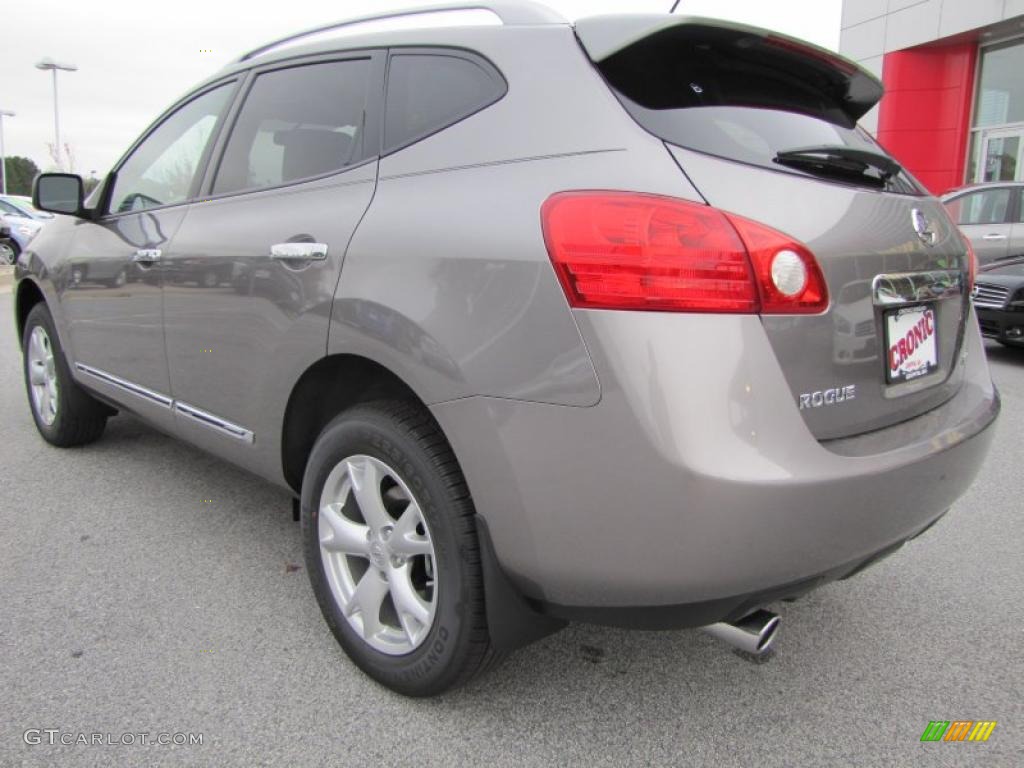 2011 Rogue SV - Platinum Graphite / Gray photo #3
