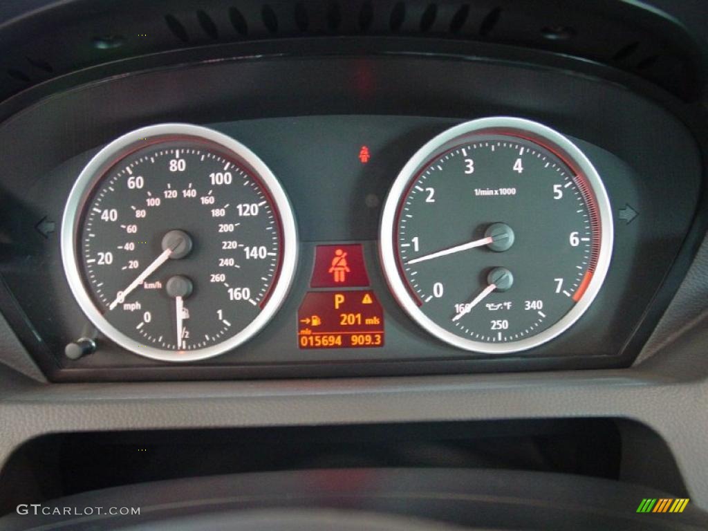 2005 BMW 6 Series 645i Coupe Gauges Photo #40733507