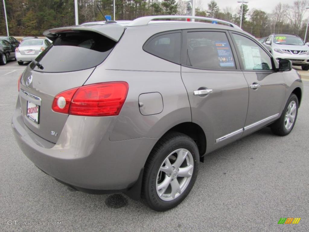 2011 Rogue SV - Platinum Graphite / Gray photo #5