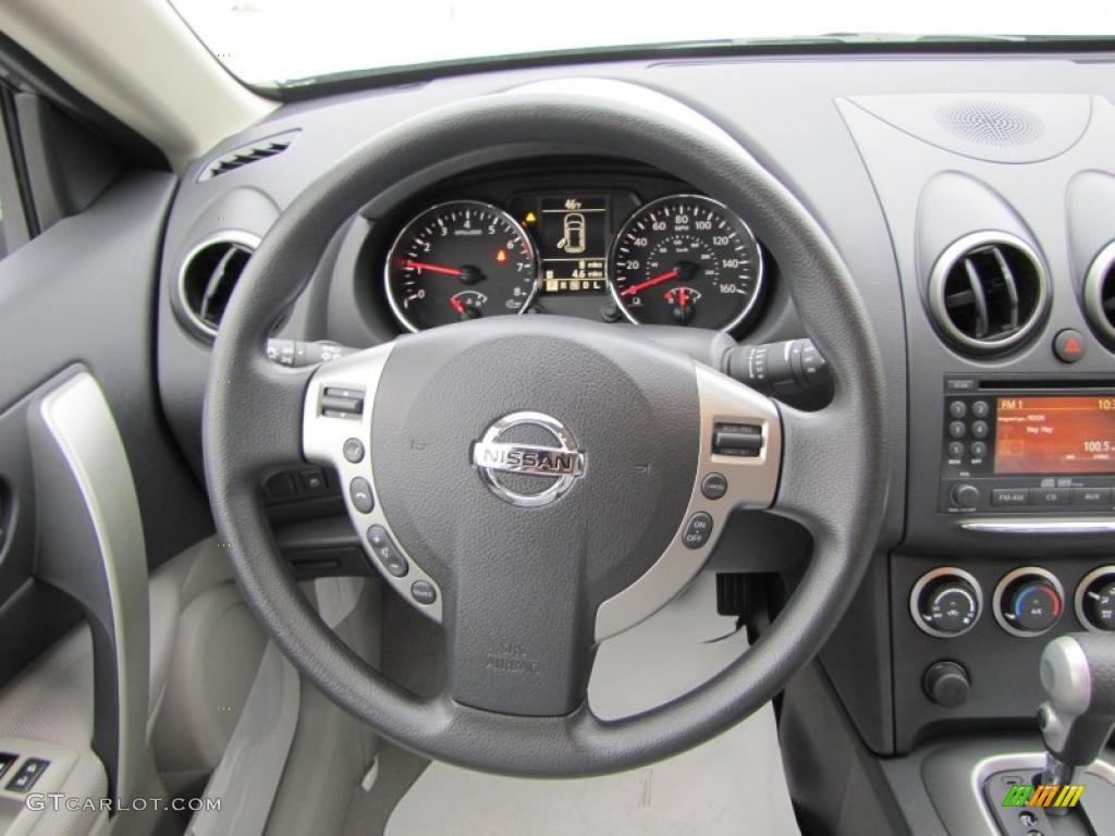2011 Rogue SV - Platinum Graphite / Gray photo #11