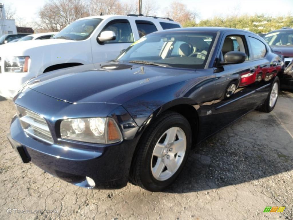 2006 Charger SXT - Midnight Blue Pearl / Dark Slate Gray/Light Slate Gray photo #1