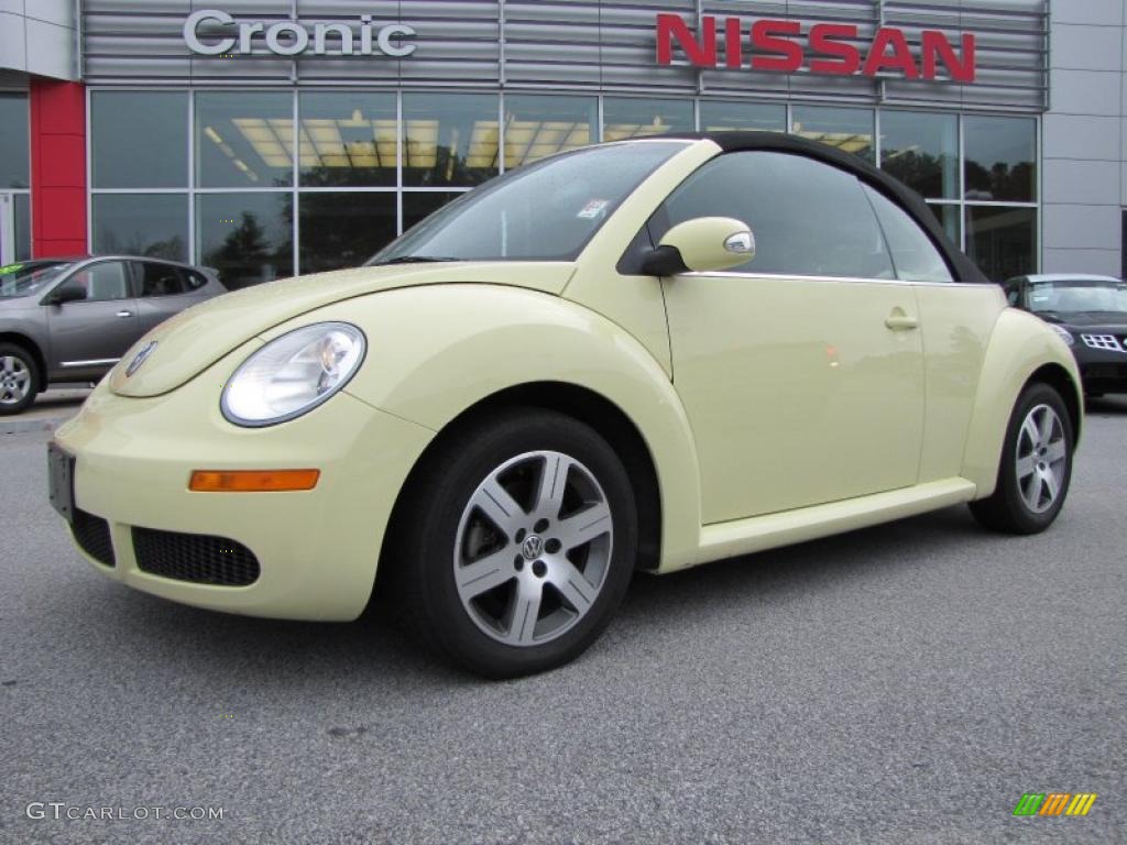 Mellow Yellow Volkswagen New Beetle