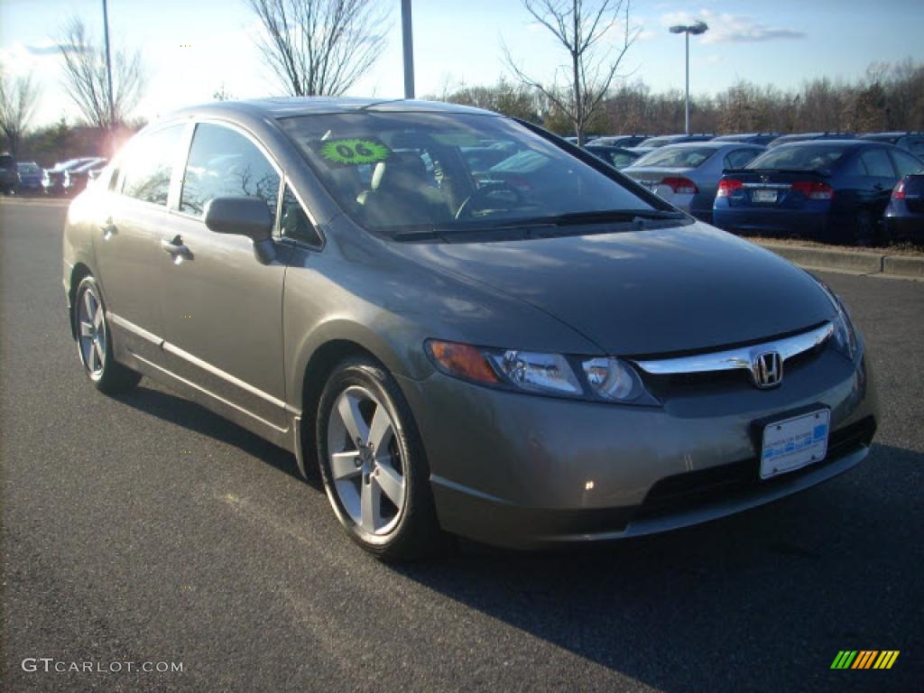 Galaxy Gray Metallic Honda Civic