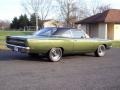 1969 Limelight Green Poly Plymouth Road Runner 2 Door Coupe  photo #4