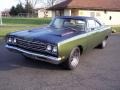 1969 Limelight Green Poly Plymouth Road Runner 2 Door Coupe  photo #9