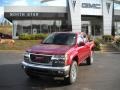 2011 Merlot Jewel Red Metallic GMC Canyon SLE Crew Cab 4x4  photo #1