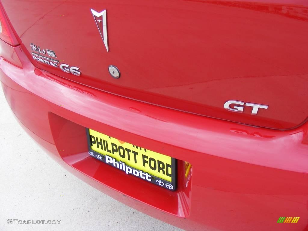 2007 G6 GT Sedan - Crimson Red / Ebony photo #12