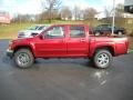 Merlot Jewel Red Metallic 2011 GMC Canyon SLE Crew Cab 4x4 Exterior