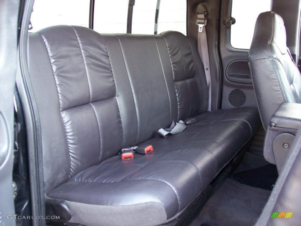 Mist Gray Interior 2000 Dodge Ram 3500 SLT Extended Cab 4x4 Dually Photo #40736071