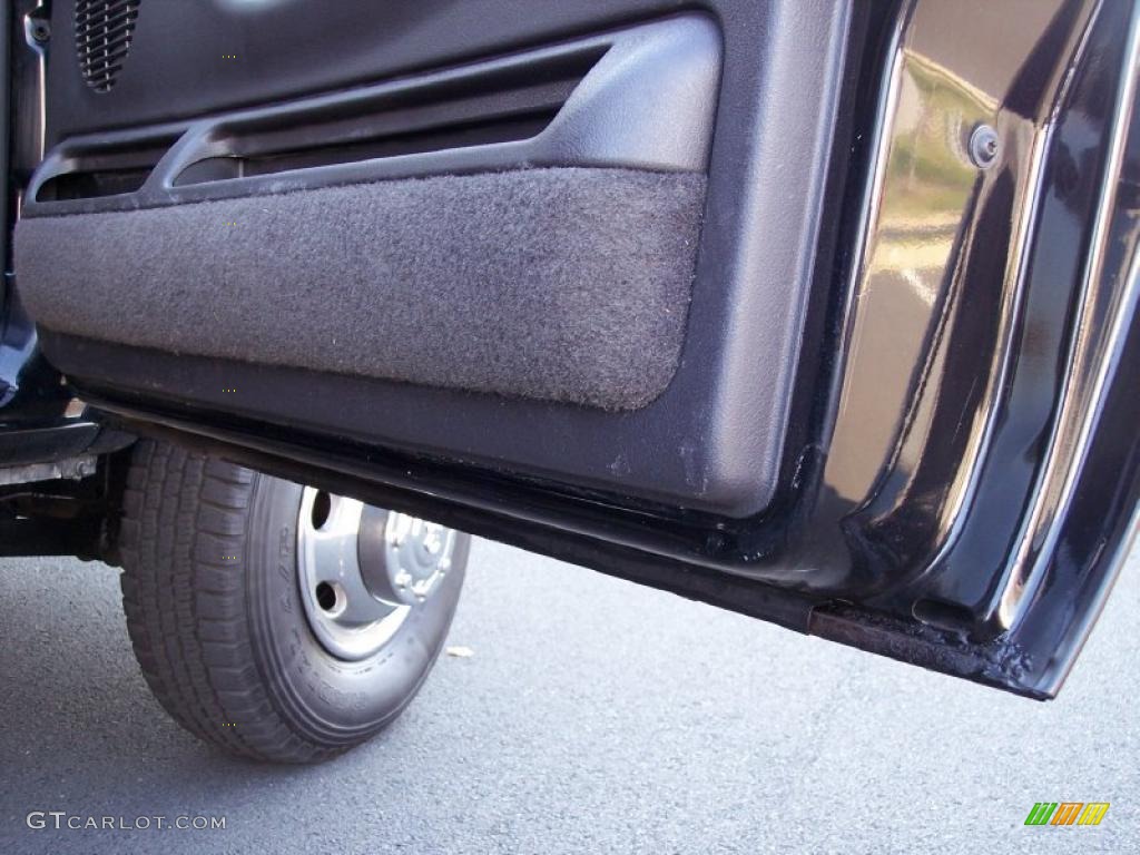 2000 Ram 3500 SLT Extended Cab 4x4 Dually - Black / Mist Gray photo #48