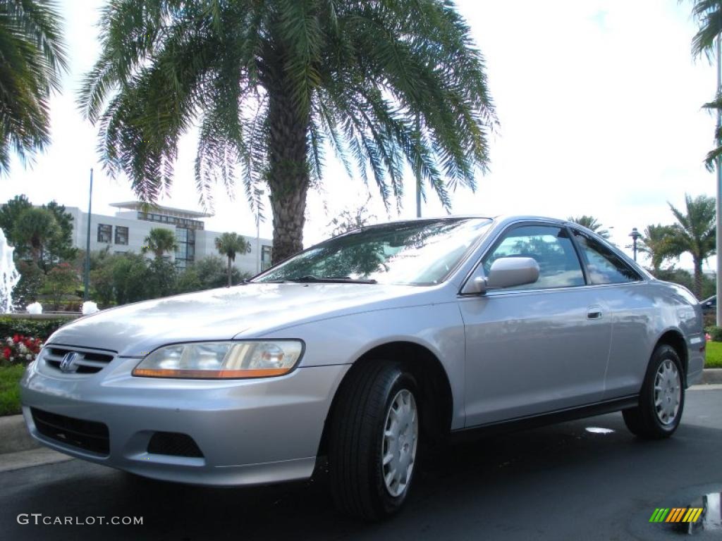 Satin Silver Metallic 2001 Honda Accord LX Coupe Exterior Photo #40737107