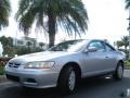 2001 Satin Silver Metallic Honda Accord LX Coupe  photo #2