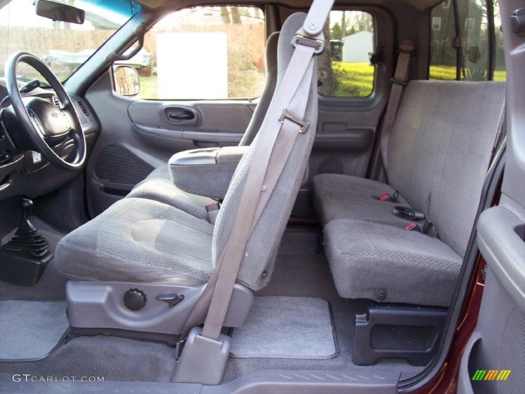 Medium Graphite Interior 1999 Ford F150 XLT Extended Cab 4x4 Photo #40737143