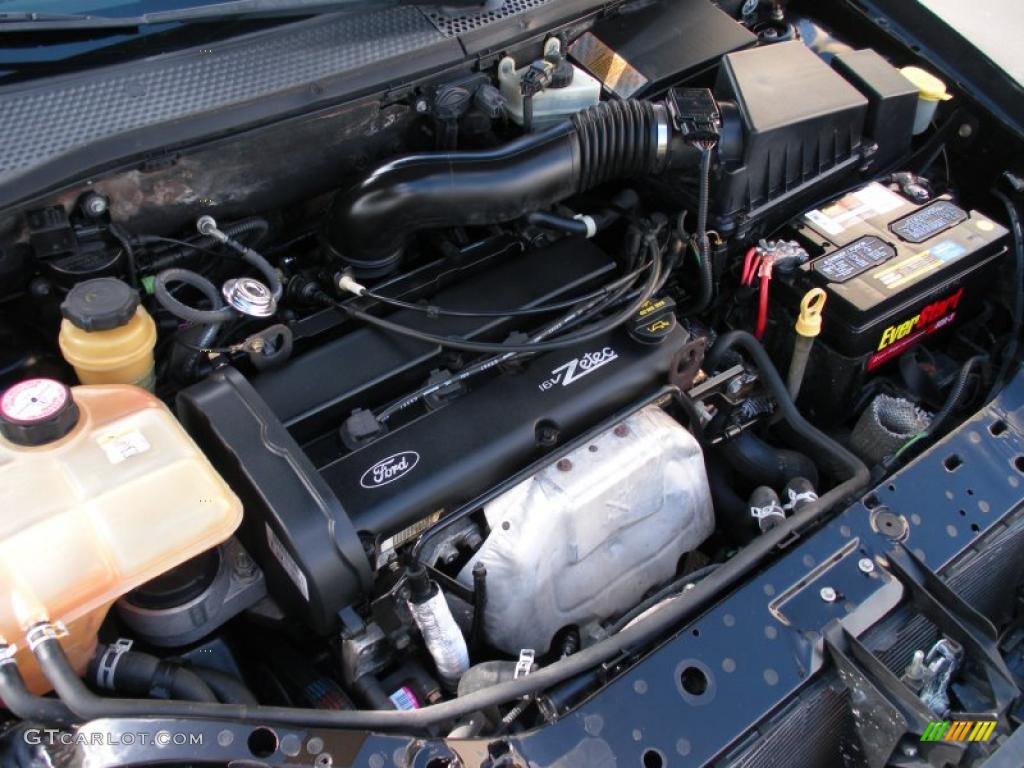 2002 Ford Focus ZTS Sedan 2.0 Liter DOHC 16-Valve Zetec 4 Cylinder Engine Photo #40737911