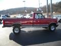 1995 Electric Currant Red Pearl Ford F150 XLT Regular Cab 4x4  photo #4