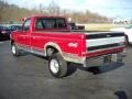 1995 Electric Currant Red Pearl Ford F150 XLT Regular Cab 4x4  photo #7