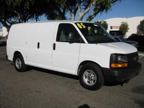 2005 Chevrolet Express 1500 AWD Cargo Van Data, Info and Specs