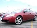 2008 Performance Red Metallic Pontiac G6 GT Convertible  photo #1