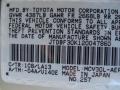 1C8: Lunar Mist Metallic 2002 Toyota Camry XLE V6 Color Code