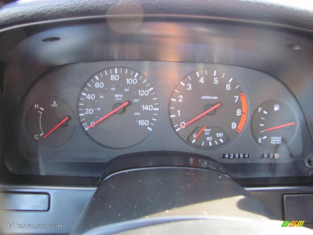 1994 Nissan 300ZX Coupe Gauges Photo #40741688