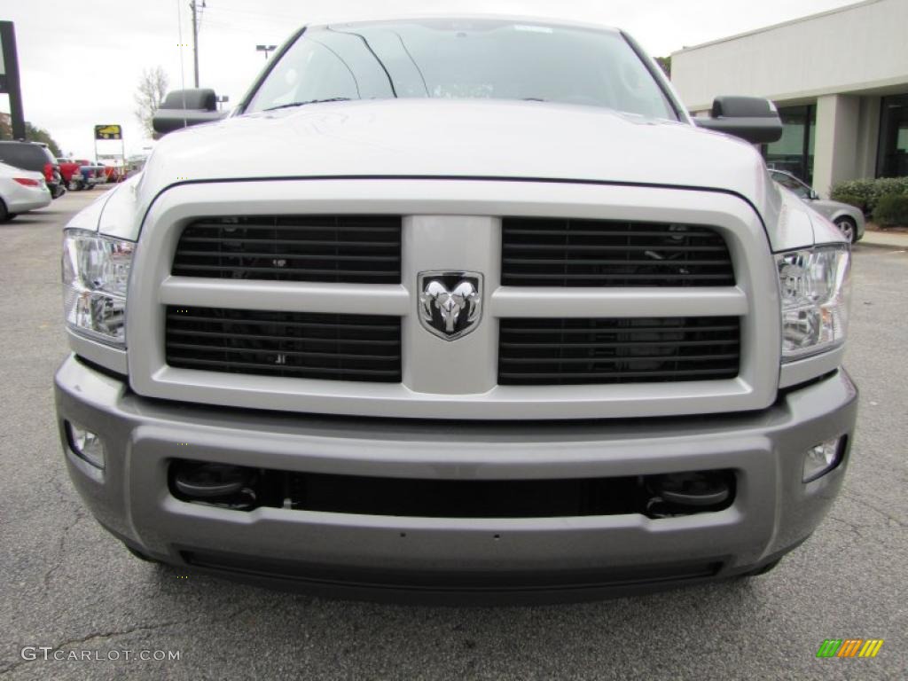 2011 Ram 3500 HD SLT Outdoorsman Crew Cab 4x4 - Bright Silver Metallic / Dark Slate Gray/Medium Graystone photo #2