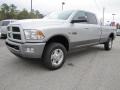 Bright Silver Metallic 2011 Dodge Ram 3500 HD SLT Outdoorsman Crew Cab 4x4 Exterior
