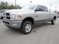 2011 Bright Silver Metallic Dodge Ram 3500 HD SLT Outdoorsman Crew Cab 4x4  photo #3