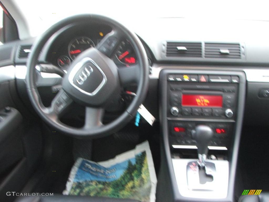 2008 A4 2.0T quattro S-Line Sedan - Brilliant Red / Black photo #11