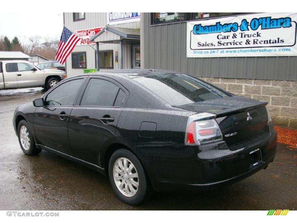 2007 Galant ES - Kalapana Black / Gray photo #8