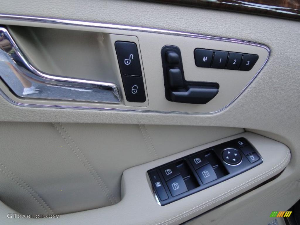 2010 E 350 Sedan - Indium Grey Metallic / Almond Beige photo #19