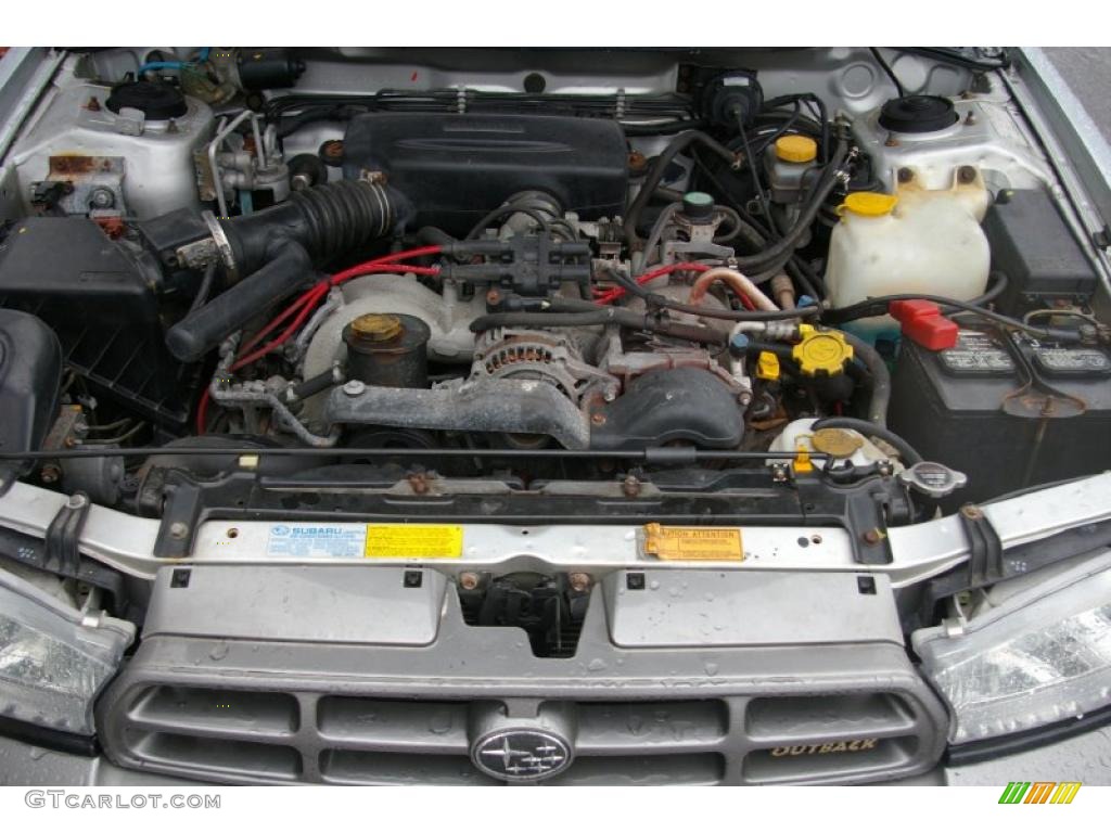 1999 Subaru Legacy Outback Wagon 2.5 Liter DOHC 16-Valve Flat 4 Cylinder Engine Photo #40745436