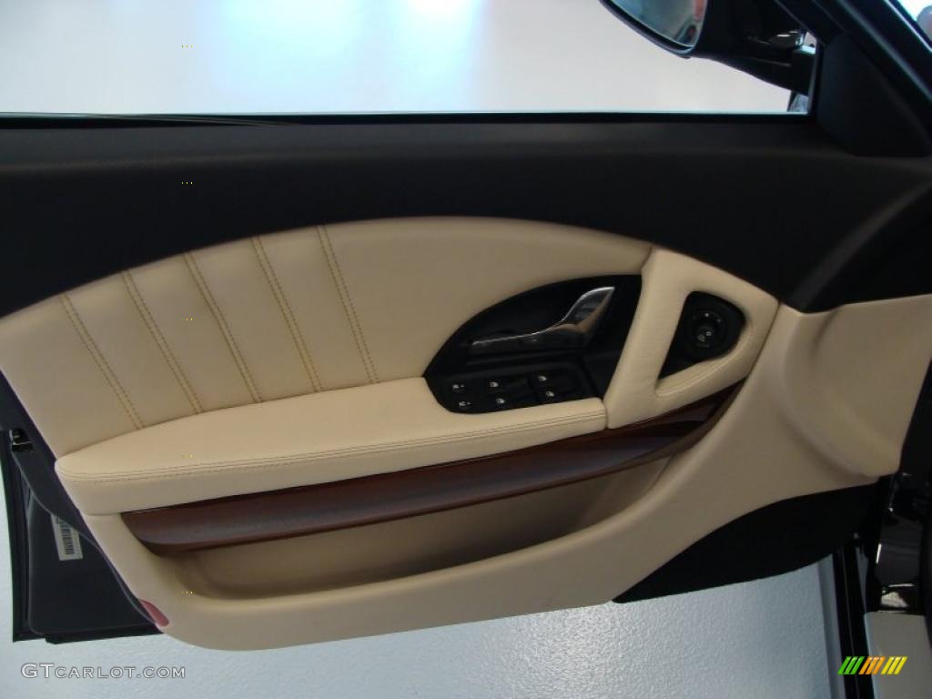 2011 Maserati Quattroporte S Avorio Door Panel Photo #40745540