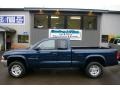 Patriot Blue Pearl - Dakota SLT Club Cab 4x4 Photo No. 2