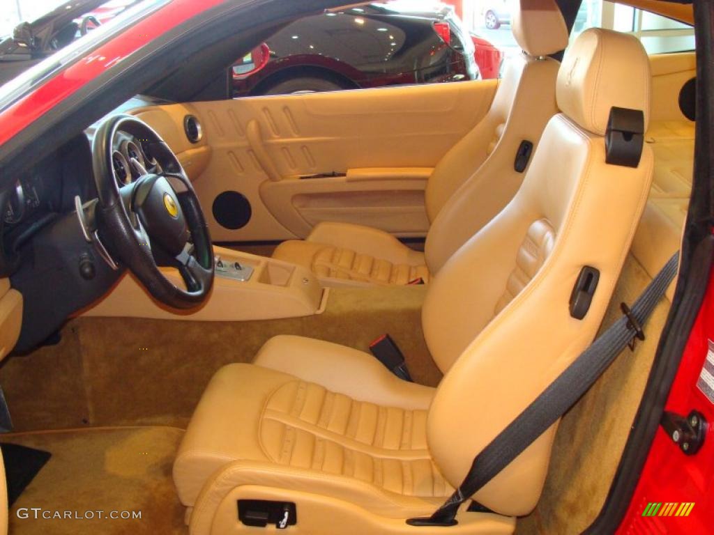 Beige Interior 2002 Ferrari 575M Maranello F1 Photo #40746632