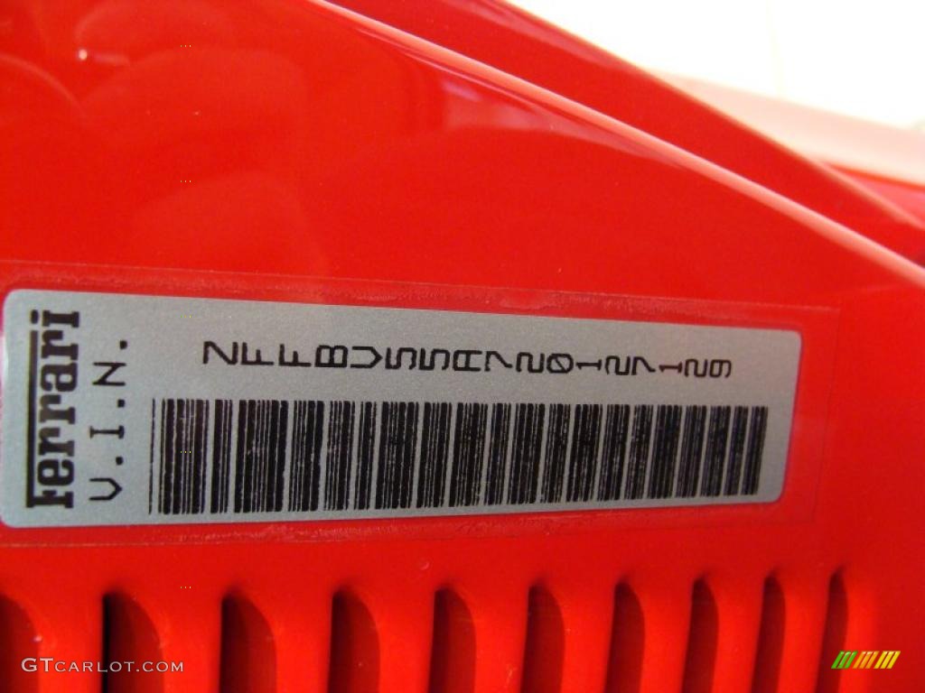 2002 Ferrari 575M Maranello F1 Info Tag Photo #40746932