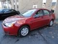 2010 Sangria Red Metallic Ford Focus S Sedan  photo #6