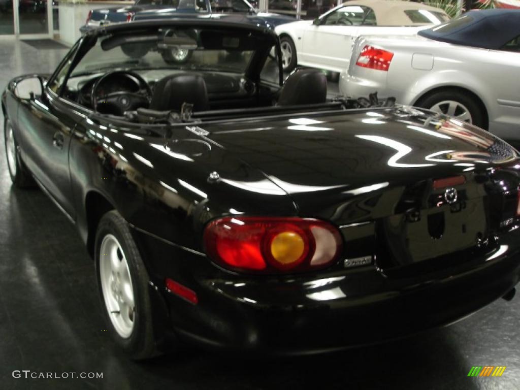 2000 MX-5 Miata Roadster - Brilliant Black Metallic / Black photo #5