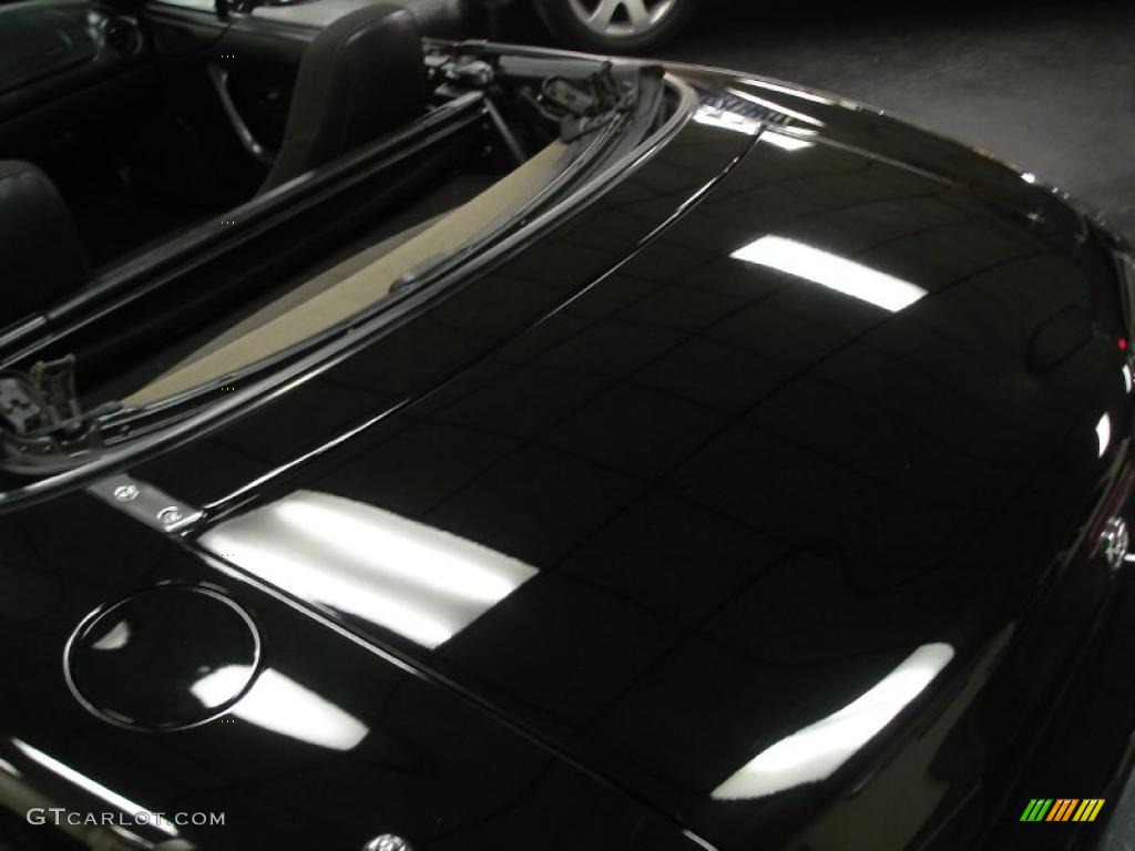 2000 MX-5 Miata Roadster - Brilliant Black Metallic / Black photo #6