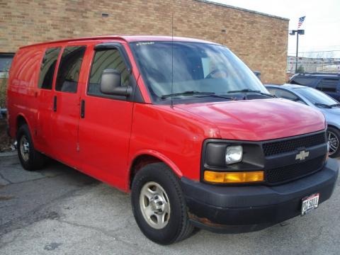 2003 Chevrolet Express 1500 Cargo Van Data, Info and Specs