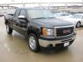 2011 Onyx Black GMC Sierra 1500 SLE Extended Cab  photo #7