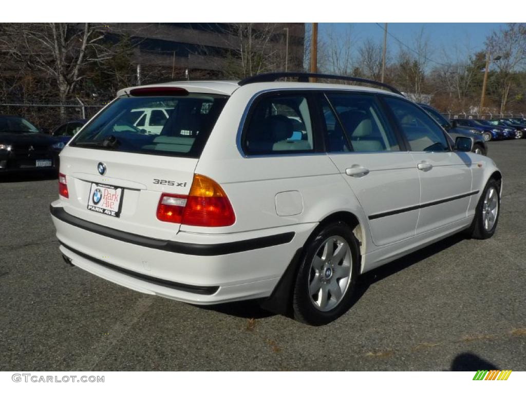 2003 3 Series 325xi Wagon - Alpine White / Grey photo #5