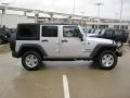 2011 Bright Silver Metallic Jeep Wrangler Unlimited Sport 4x4  photo #6