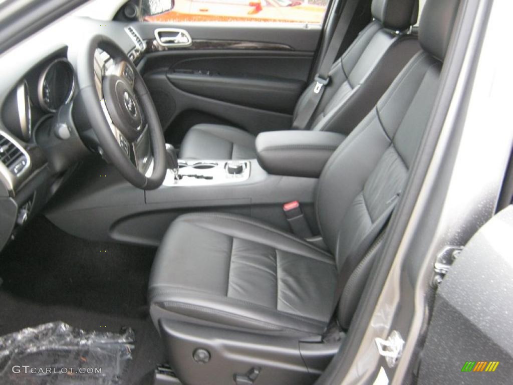 Black Interior 2011 Jeep Grand Cherokee Laredo X Package 4x4 Photo #40750744