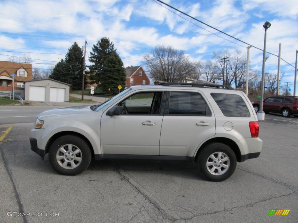 Light Sage Metallic 2009 Mazda Tribute i Grand Touring Exterior Photo #40750882