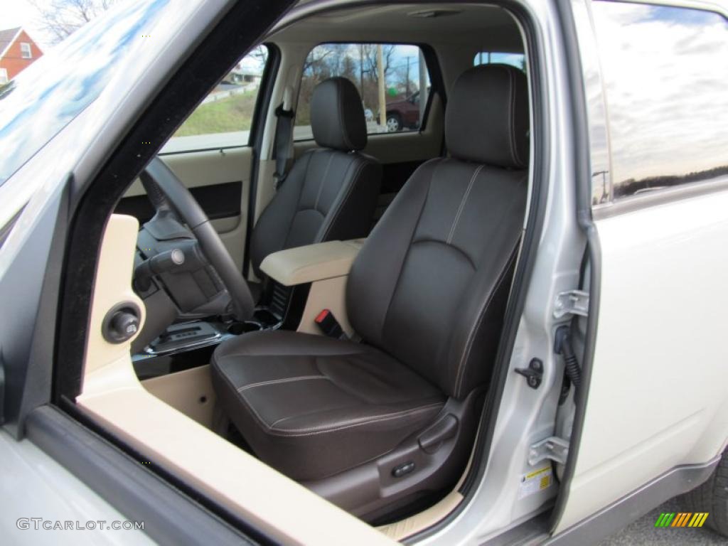 Dark Chocolate Interior 2009 Mazda Tribute i Grand Touring Photo #40750906