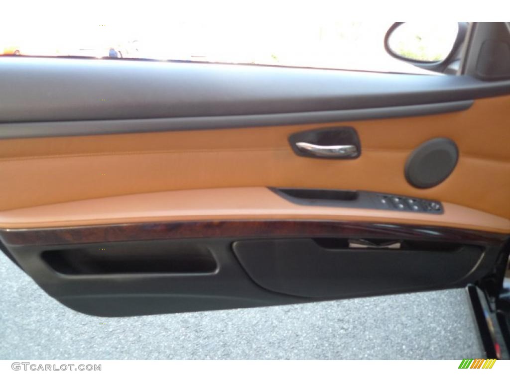 2007 3 Series 328i Convertible - Jet Black / Saddle Brown/Black photo #27