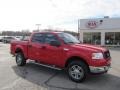 2005 Bright Red Ford F150 XLT SuperCrew 4x4  photo #1