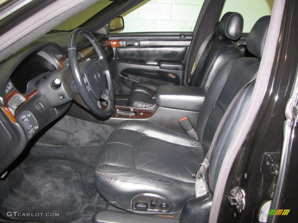 Black Interior 2004 Cadillac Seville SLS Photo #40753715